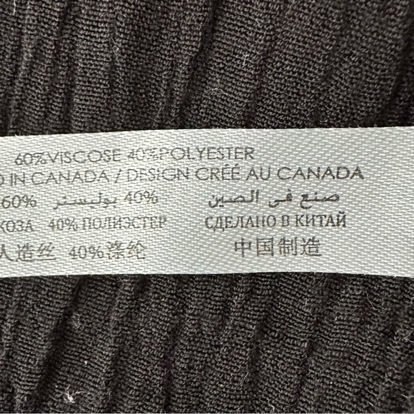 La vie en rose, black beach, cover-up size large - Picture 6 of 6